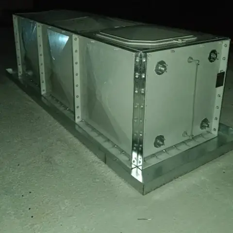 Açık alanda CTP panel su deposu