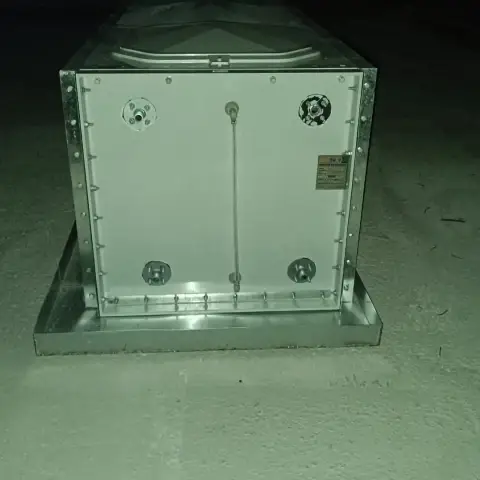 Açık alanda CTP panel su deposu