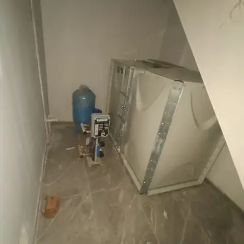 CTP (GRP) panel su deposu, kapalı mekân montajı
