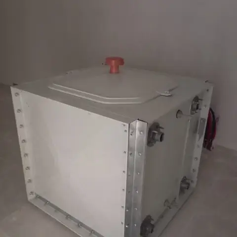CTP (GRP) panel su deposu, kapalı mekân montajı