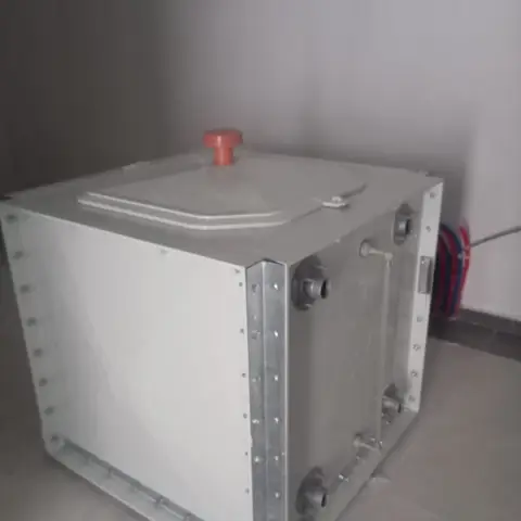 CTP (GRP) panel su deposu, kapalı mekân montajı
