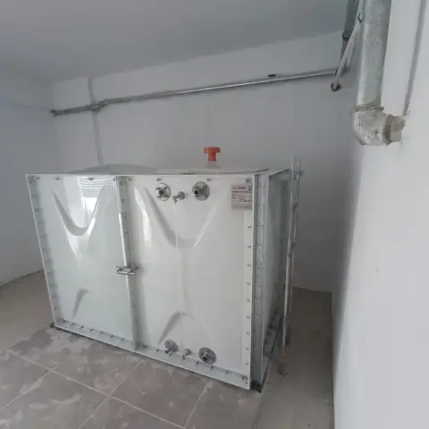 CTP (GRP) panel su deposu, kapalı mekân montajı
