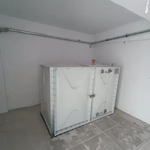 CTP (GRP) panel su deposu, kapalı mekân montajı
