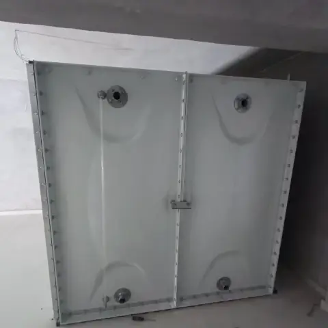 CTP (GRP) panel su deposu, kapalı mekân montajı