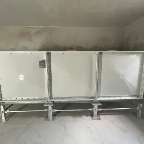 CTP (GRP) panel su deposu, kapalı mekân montajı