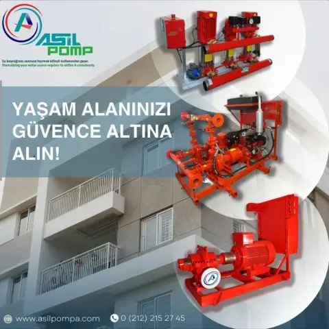 Asil Pompa: yangın pompa setleri