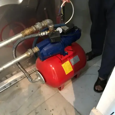 Hidrofor genleşme tankı bağlantısı