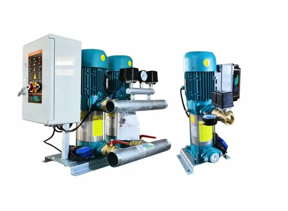 Hidroforlar: Çok pompalı paket hidrofor (booster) grubu